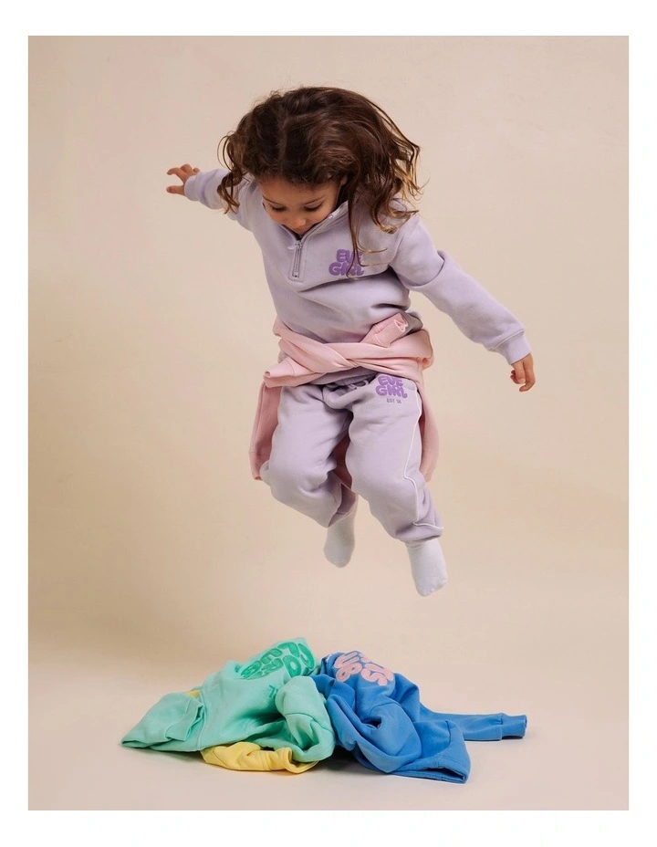 Sports Club Trackpant (3-7 Years) in Lavender image 2