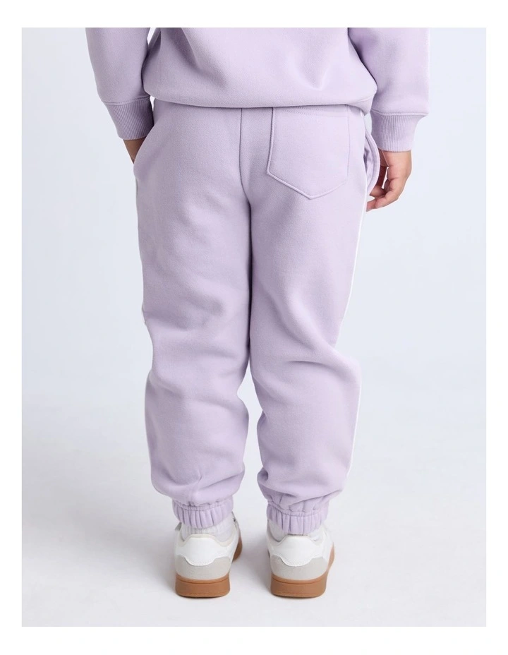 Sports Club Trackpant (3-7 Years) in Lavender image 3