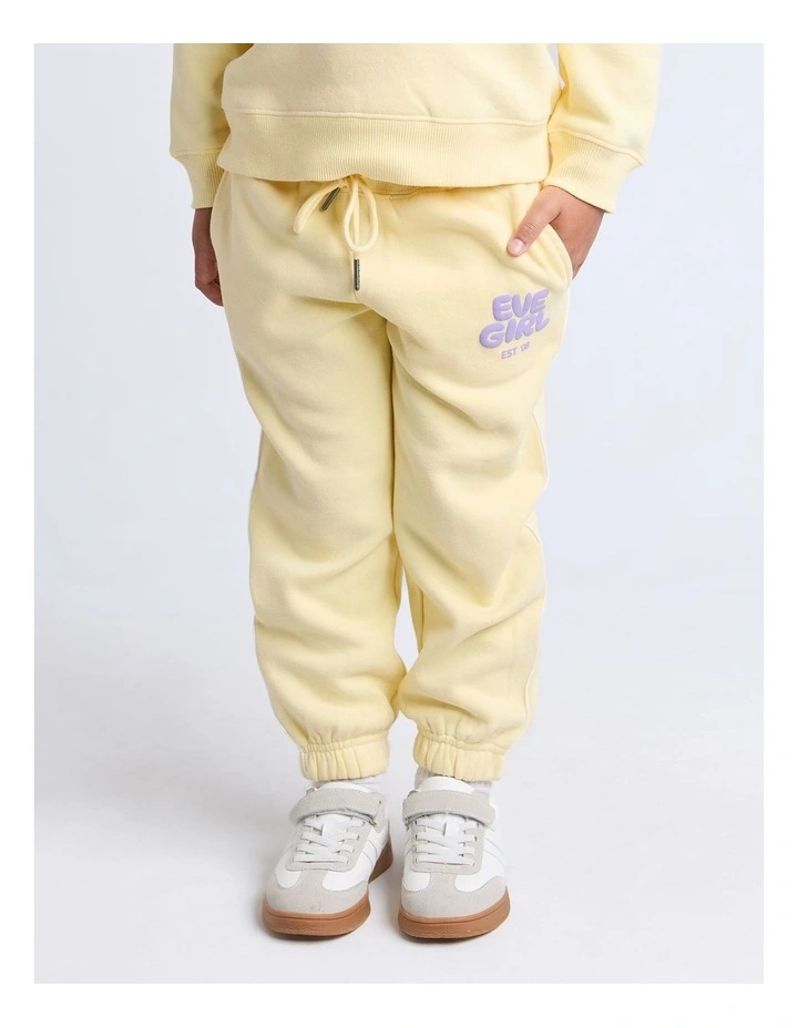 Sports Club Trackpant (3-7 Years) in Lemon image 1