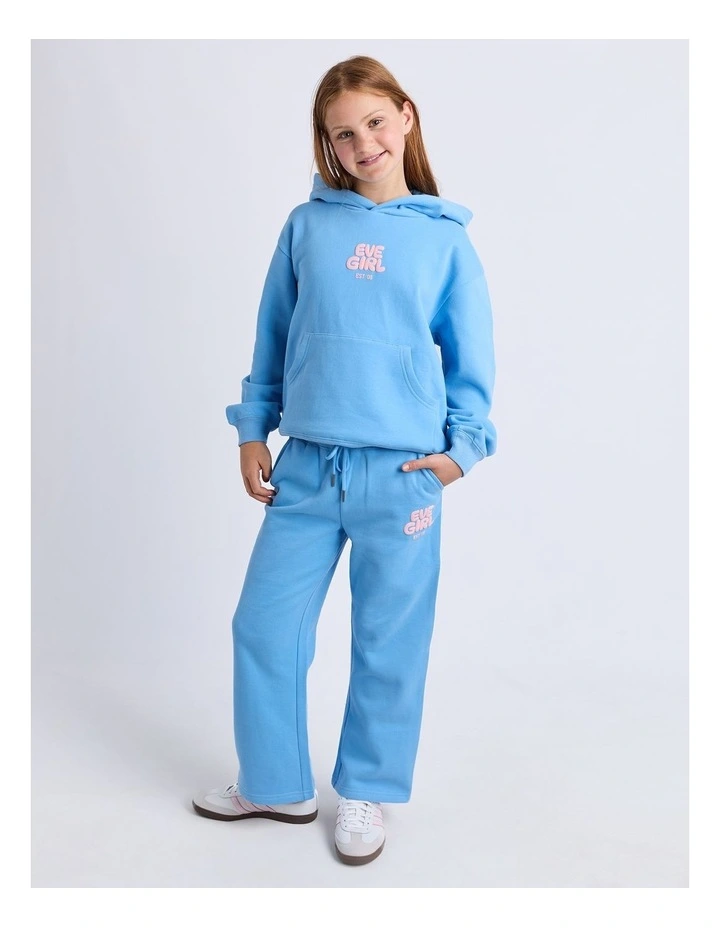Sports Club Flare Trackpant (8 - 16 Years) in Blue image 4