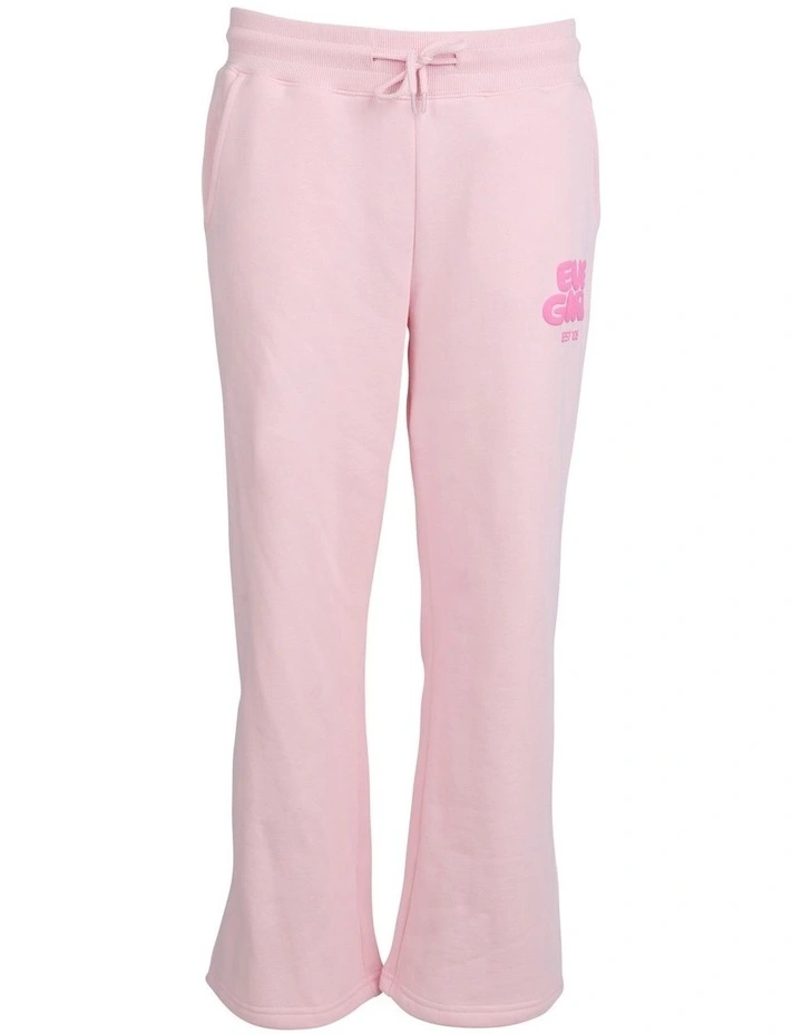 Sports Club Flare Trackpant (8 - 16 Years) in Pale Pink image 7