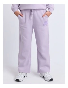 Sports Club Flare Trackpant (8 - 16 Years) in Lavender