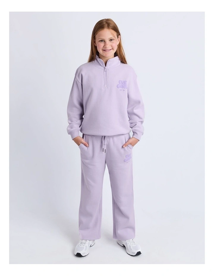 Sports Club Flare Trackpant (8 - 16 Years) in Lavender image 5