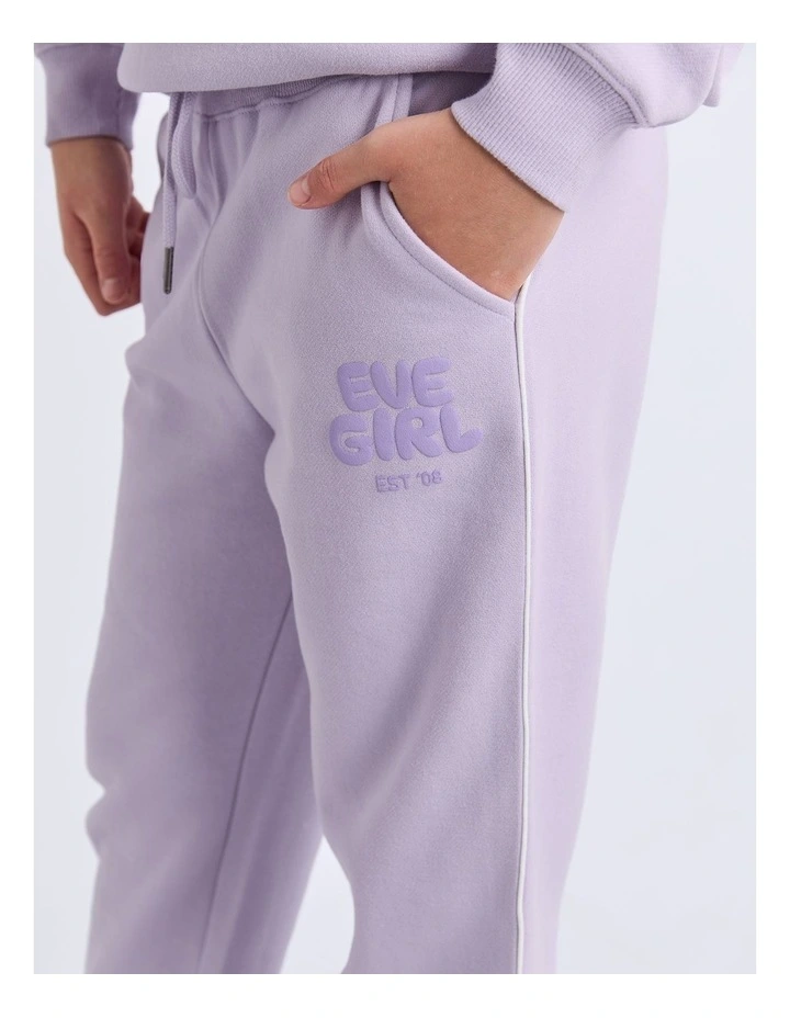 Sports Club Flare Trackpant (8 - 16 Years) in Lavender image 6