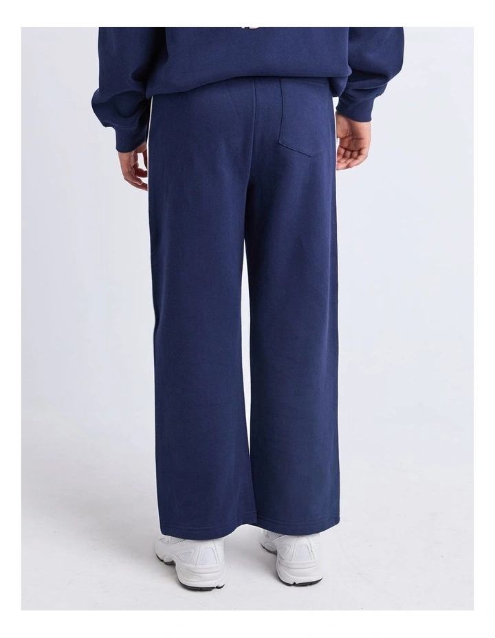 Sports Club Flare Trackpant (8 - 16 Years) in Navy image 2