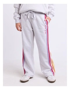 Retro Trackpant (8-16 Years) in Grey Marle