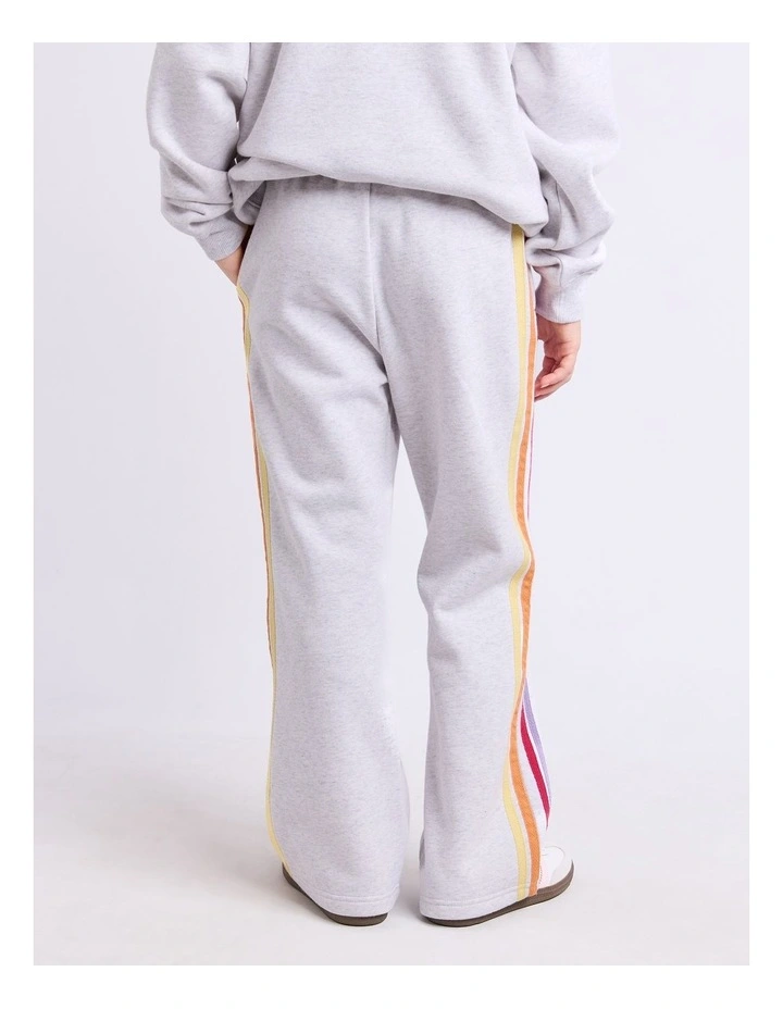 Retro Trackpant (8-16 Years) in Grey Marle image 2