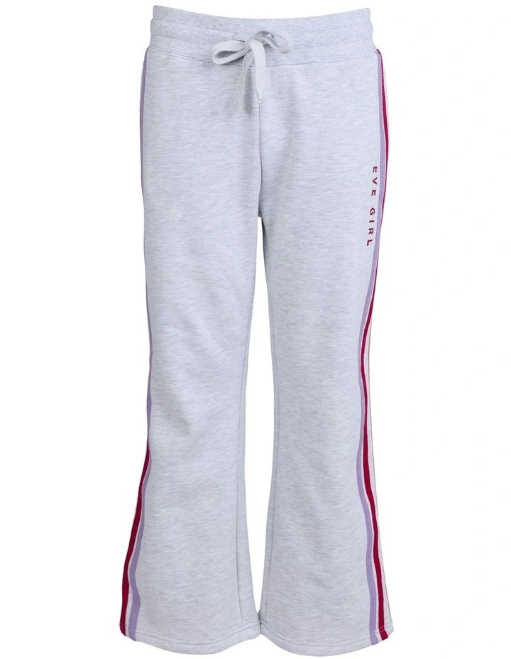 Retro Trackpant (8-16 Years) in Grey Marle image 5