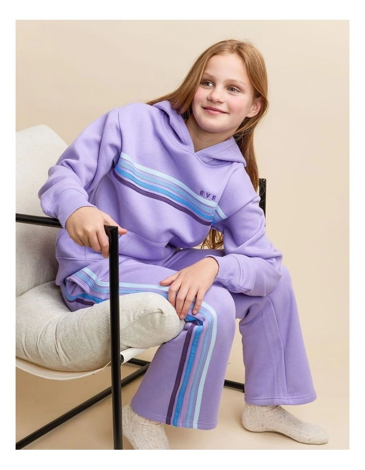 Retro Trackpant (8-16 Years) in Purple image 2