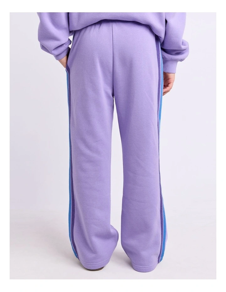 Retro Trackpant (8-16 Years) in Purple image 4