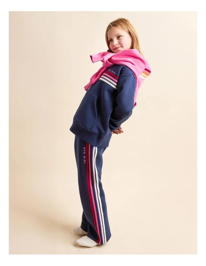 Retro Trackpant (8-16 Years) in Navy image 3