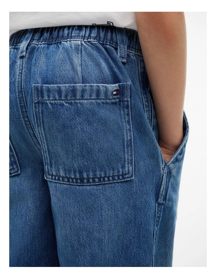 Boys Loose Jeans (3-7 Years) in Denim image 3