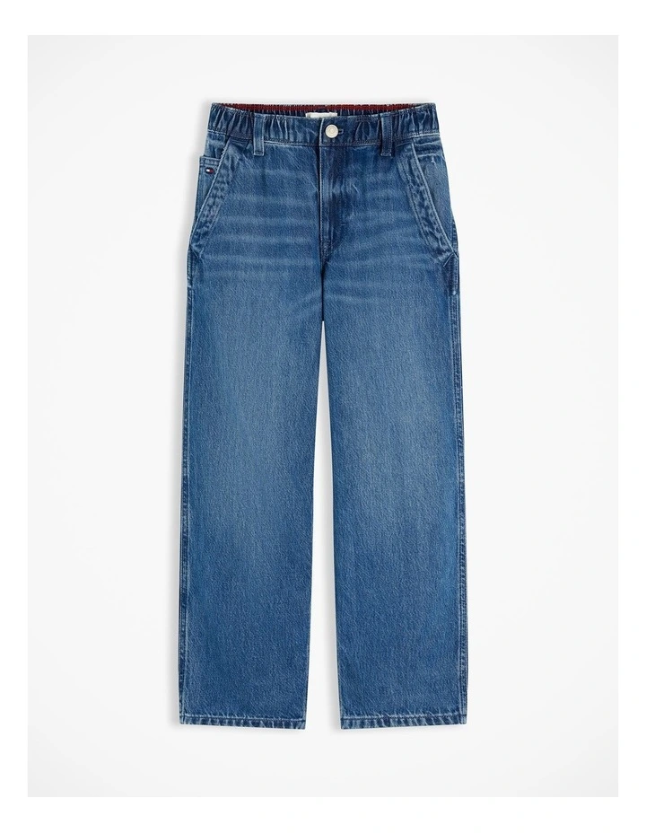 Boys Loose Jeans (3-7 Years) in Denim image 5
