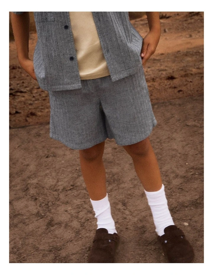 Hekarl Shorts in Navy Blazer image 4