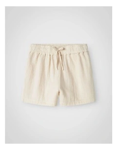 Jasmin Cotton Shorts in Summer Sand