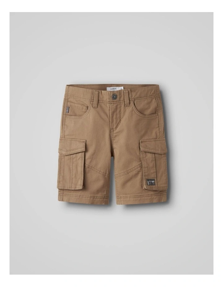 Ryan Long Cargo Shorts in Kelp image 1