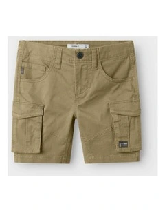 Ryan Long Cargo Shorts in Kelp