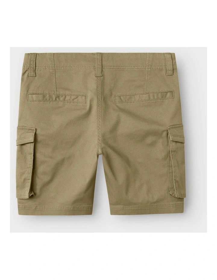 Ryan Long Cargo Shorts in Kelp image 2