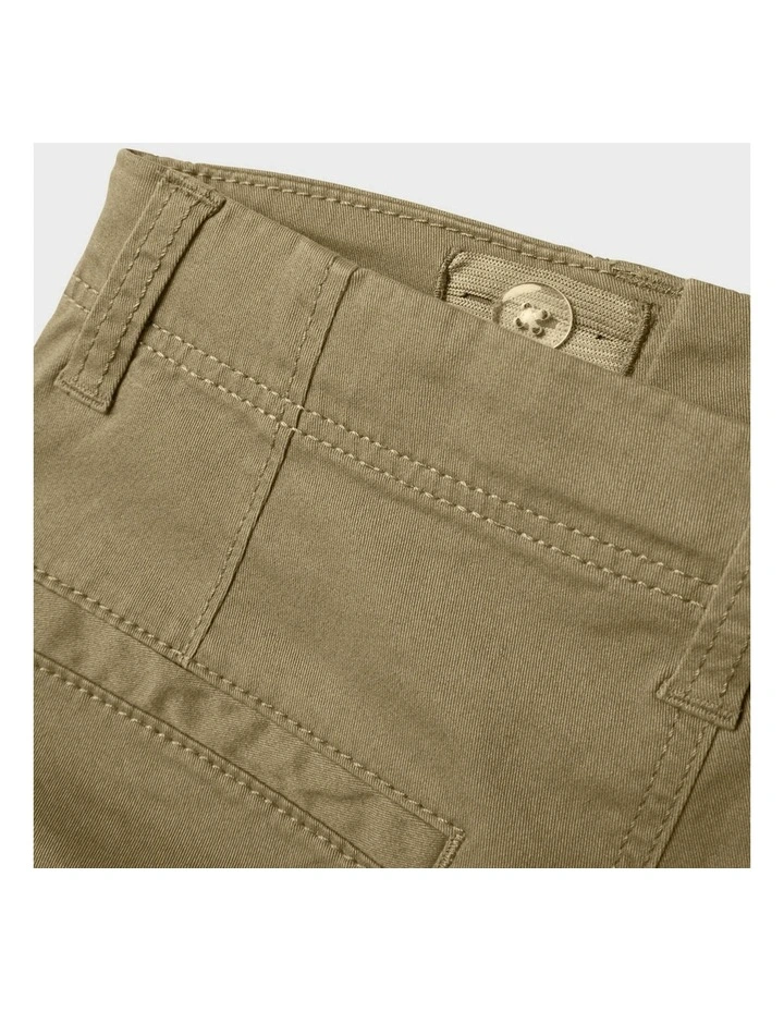 Ryan Long Cargo Shorts in Kelp image 3