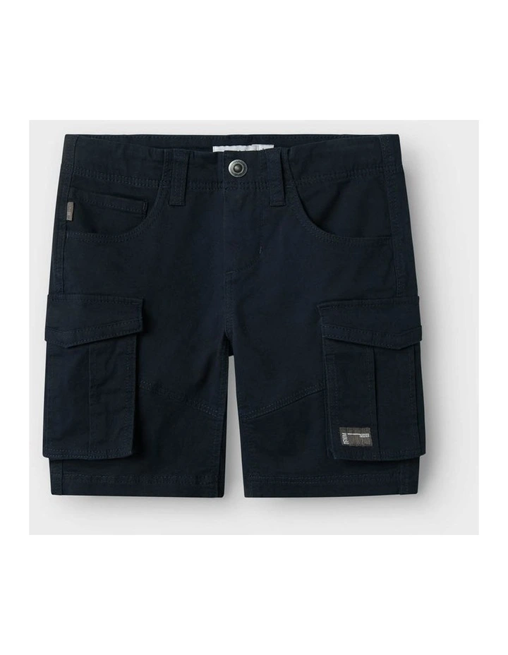 Ryan Long Cargo Shorts in Dark Saphire image 1