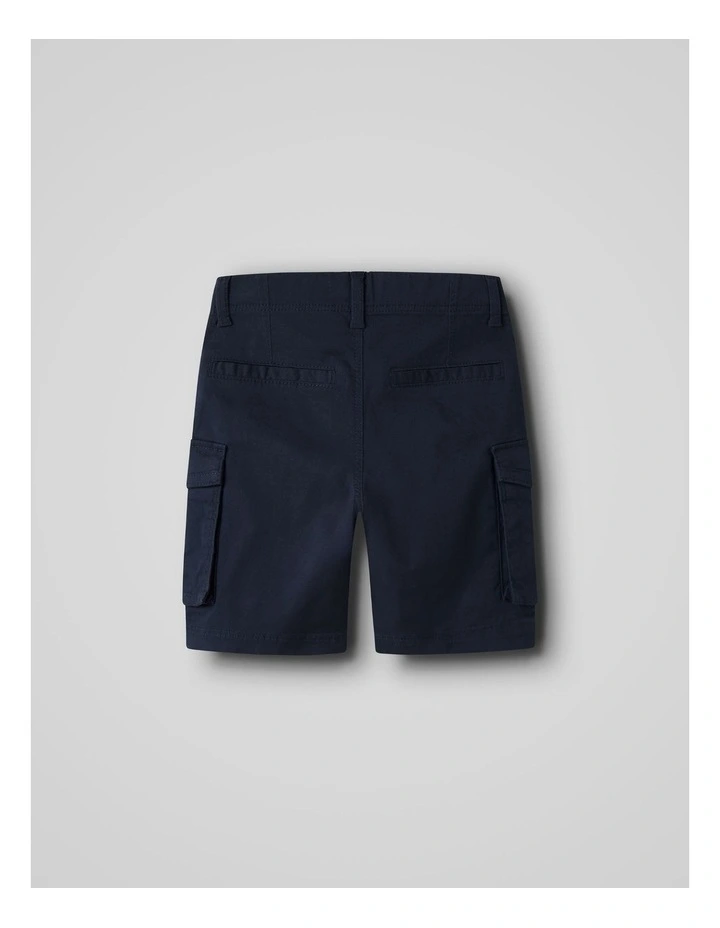 Ryan Long Cargo Shorts in Dark Saphire image 2