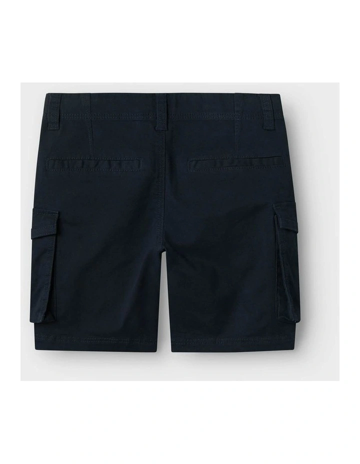 Ryan Long Cargo Shorts in Dark Saphire image 2