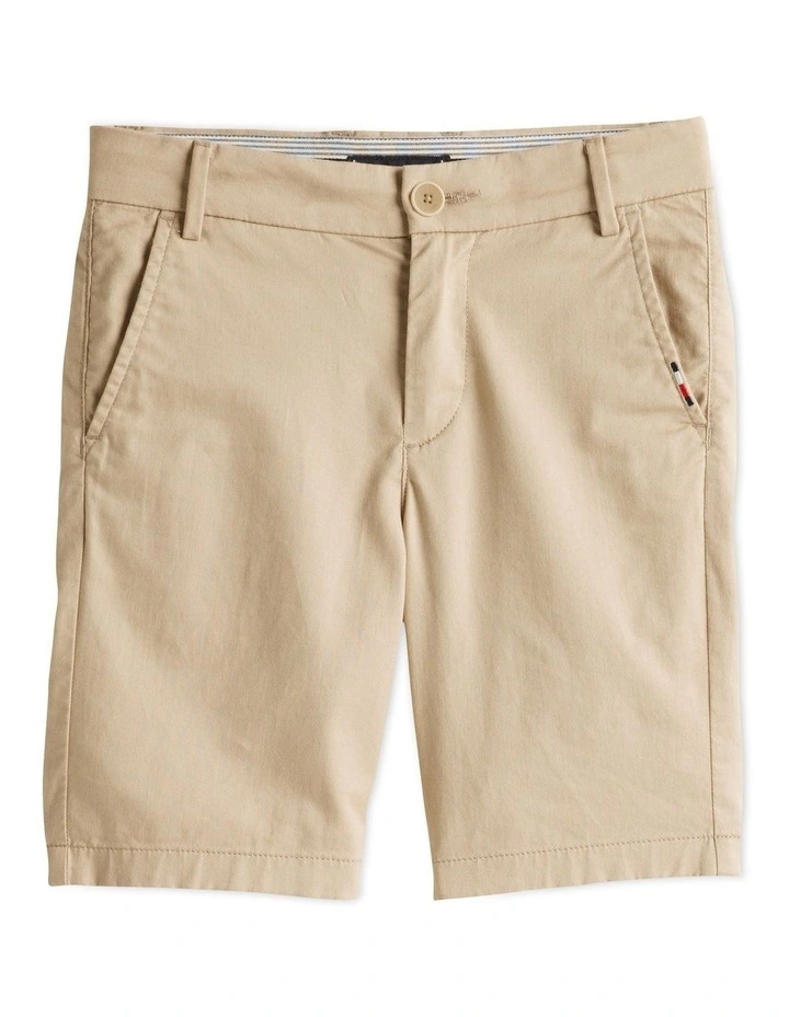 1985 Collection Chino Shorts (8-16 Years) in Brown image 5