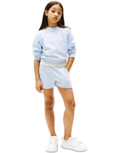Relaxed Sweat Shorts (8-16Years) in Blue