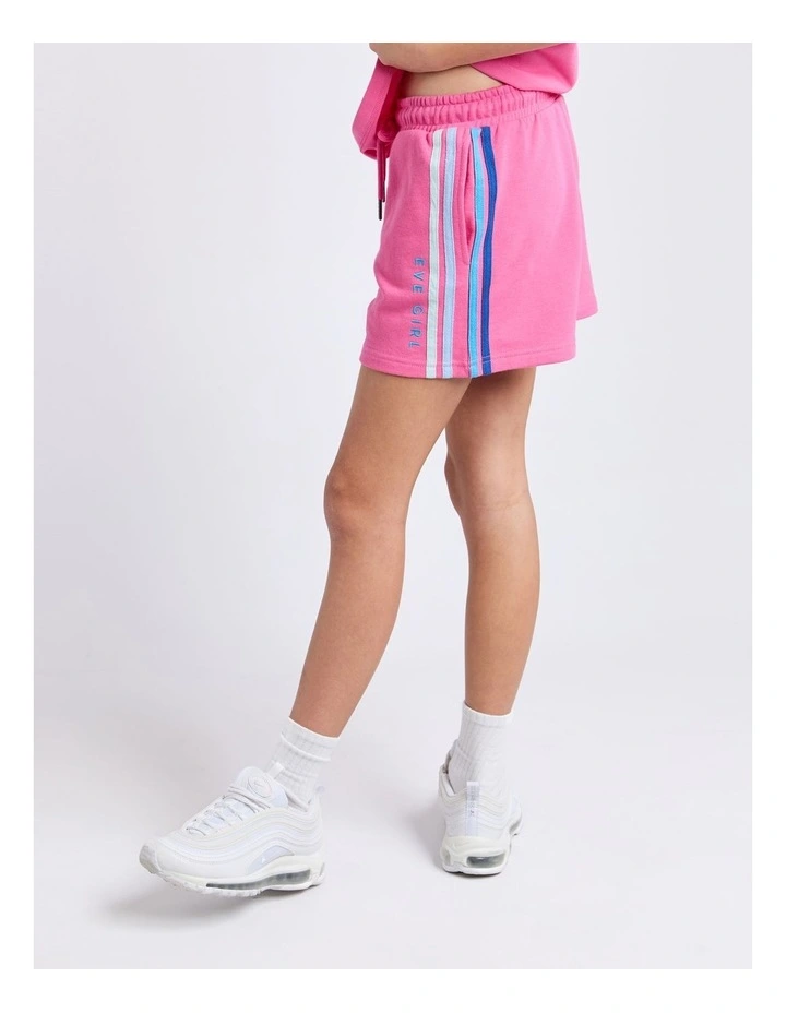 Retro Fleece Short (8 - 16 Years) in Pink image 4