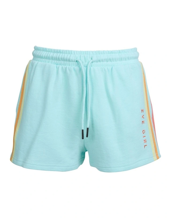 Retro Fleece Short (8 - 16 Years) in Light Blue image 5