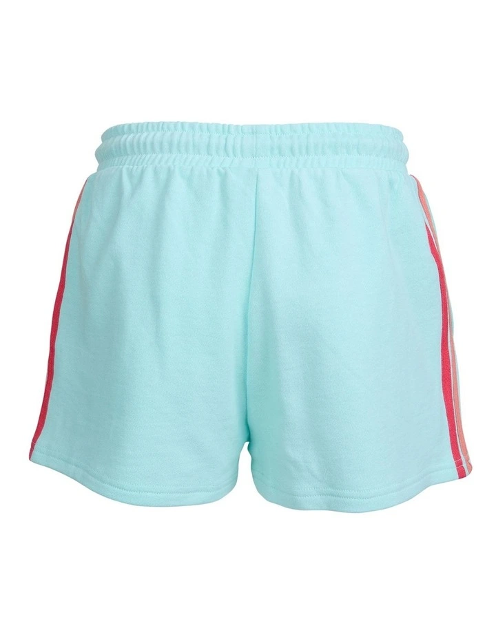 Retro Fleece Short (8 - 16 Years) in Light Blue image 6