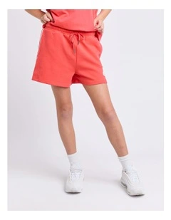 Sports Club Fleece Short (8-16 Years) in Red