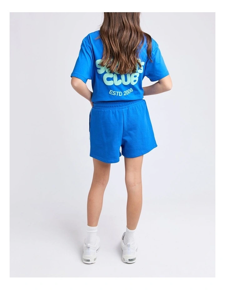 Sports Club Fleece Short (8-16 Years) in Cobolt image 2