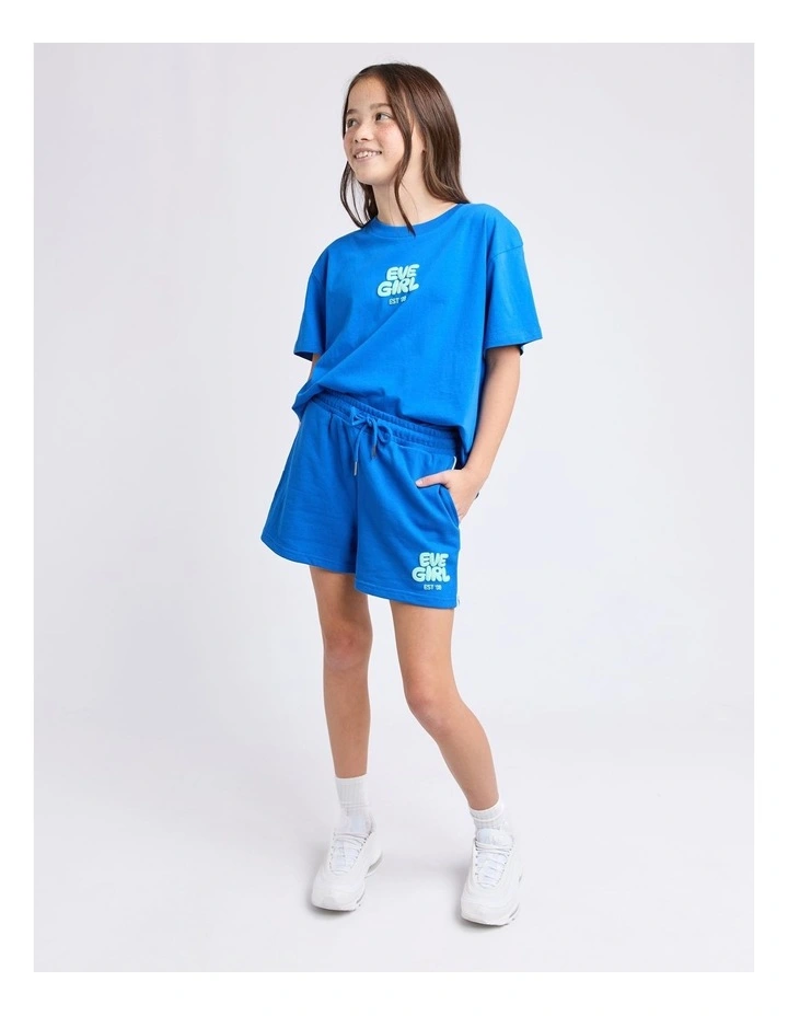 Sports Club Fleece Short (8-16 Years) in Cobolt image 3