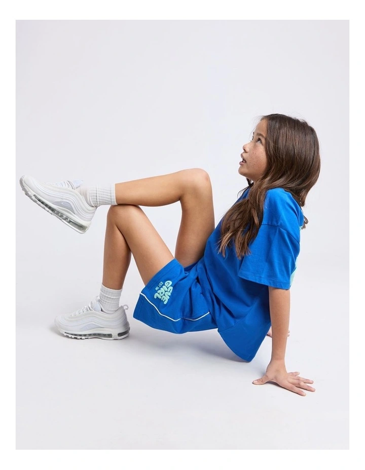 Sports Club Fleece Short (8-16 Years) in Cobolt image 4