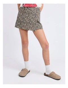Holly Leopard Skort (8 - 16 Years) in Print