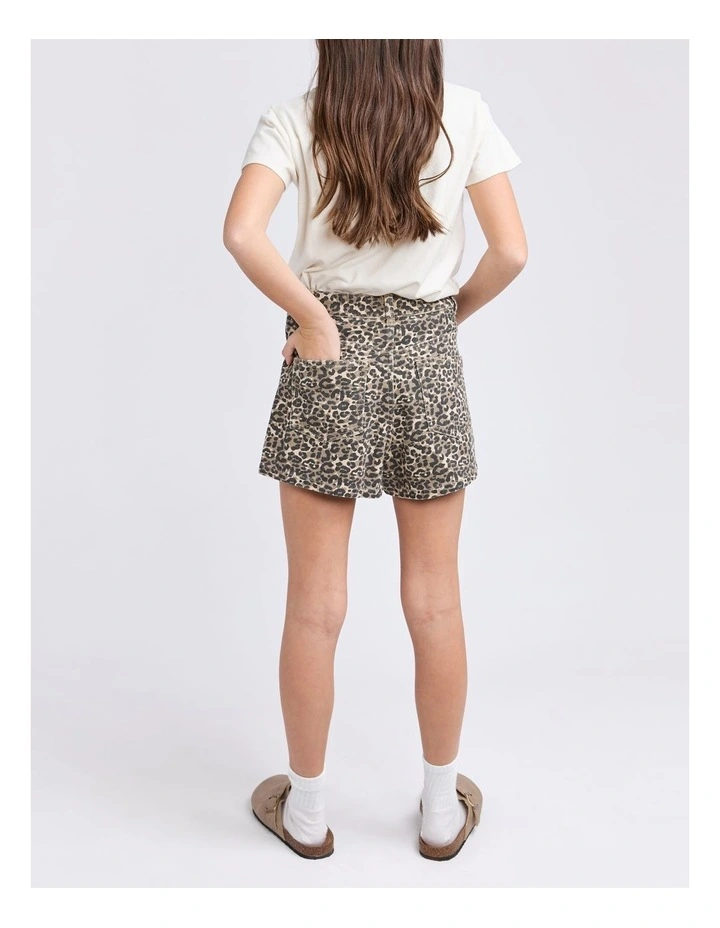 Holly Leopard Skort (8 - 16 Years) in Print image 2