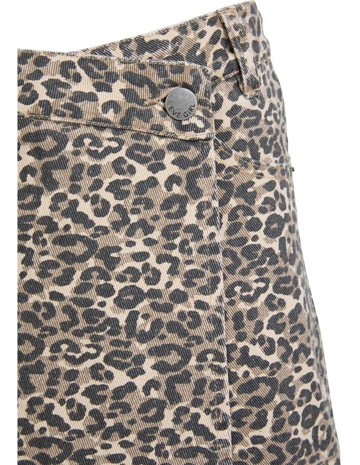 Holly Leopard Skort (8 - 16 Years) in Print image 7
