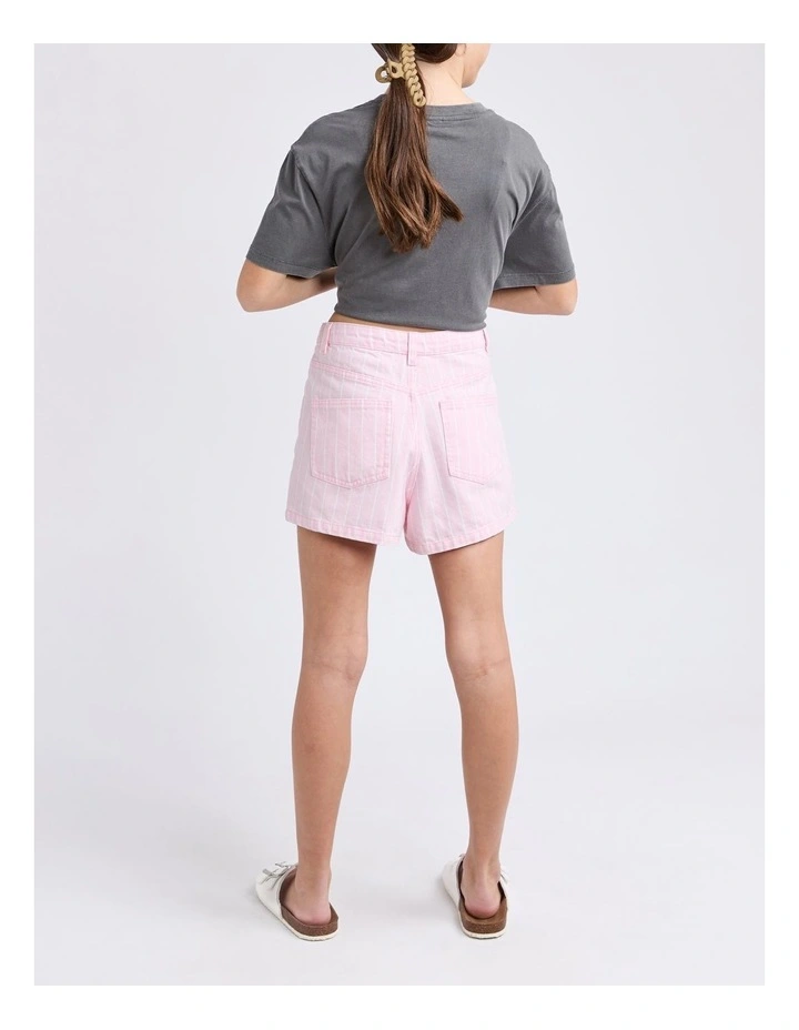 Chloe Stripe Skort (8 - 16 Years) in Pink image 2