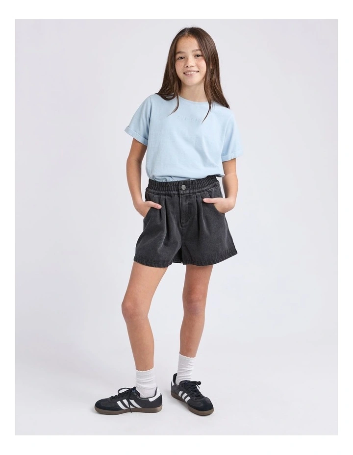 Raya Short (8 - 16 Years) in Washed Black image 3