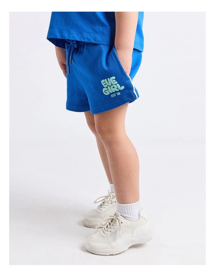 Sports Club Fleece Short (3 - 7 Years) in Cobolt image 6