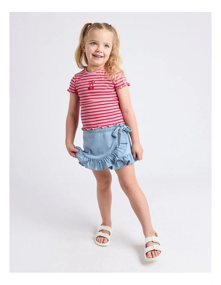 Hazel Skort (3-7 Years) in Blue image 3