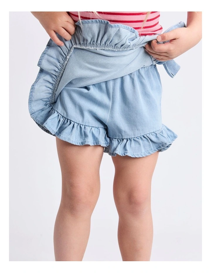 Hazel Skort (3-7 Years) in Blue image 4