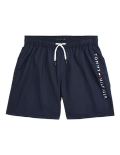 Original Mid Length Swim Shorts (8-16Years) in Blue