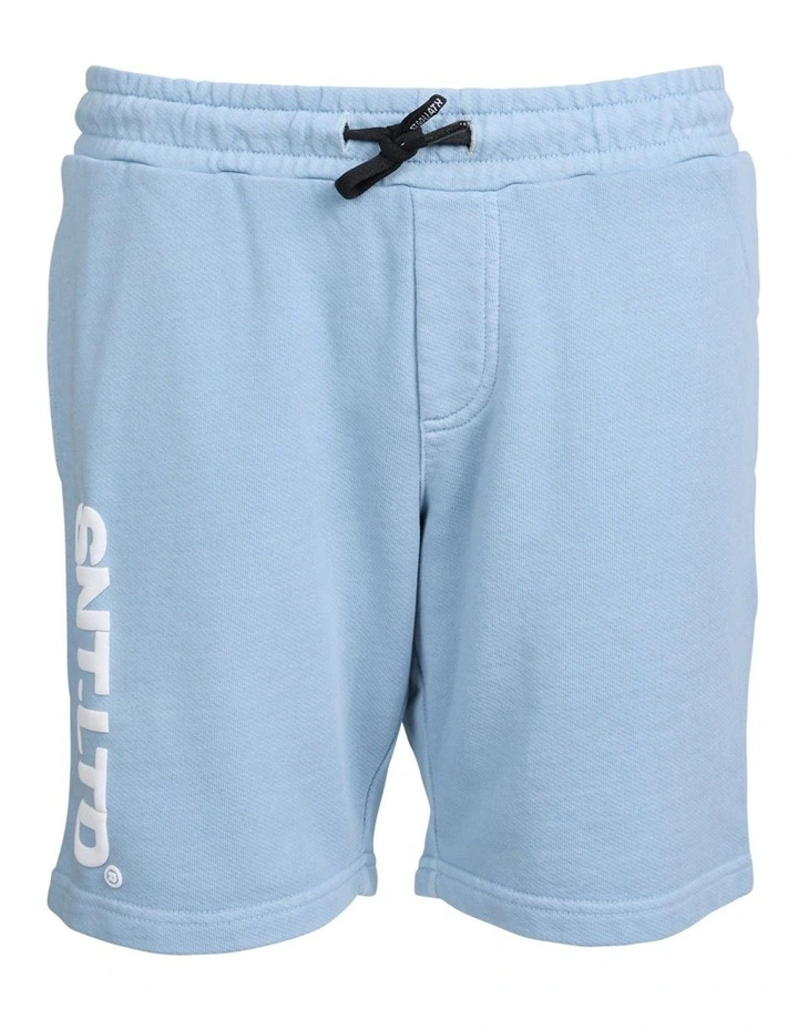 Podium Fleece Shorts (8-16 Years) in Blue image 1