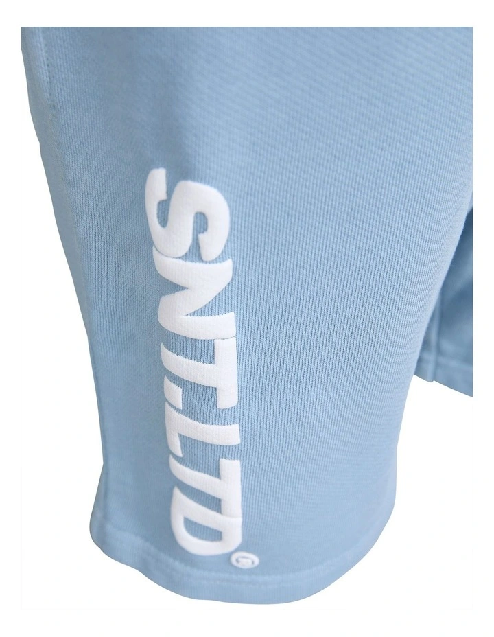 Podium Fleece Shorts (8-16 Years) in Blue image 2