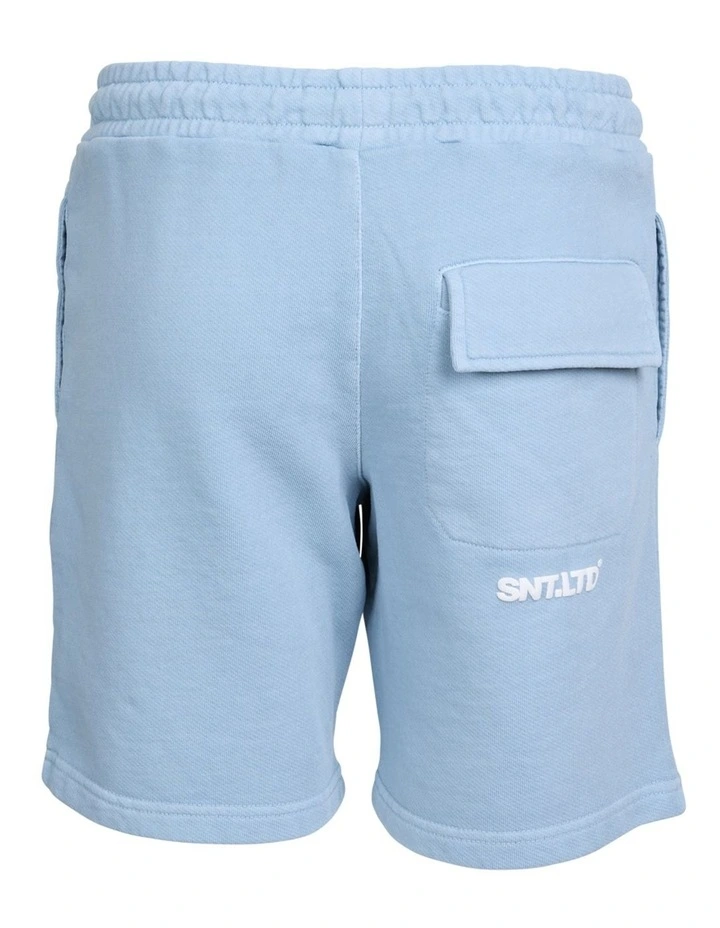 Podium Fleece Shorts (8-16 Years) in Blue image 3