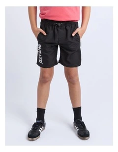 Pace Short (8-16Years) in Black