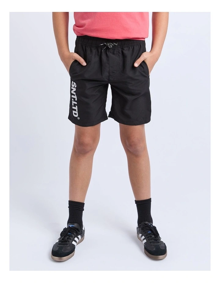 Pace Short (8-16Years) in Black image 1