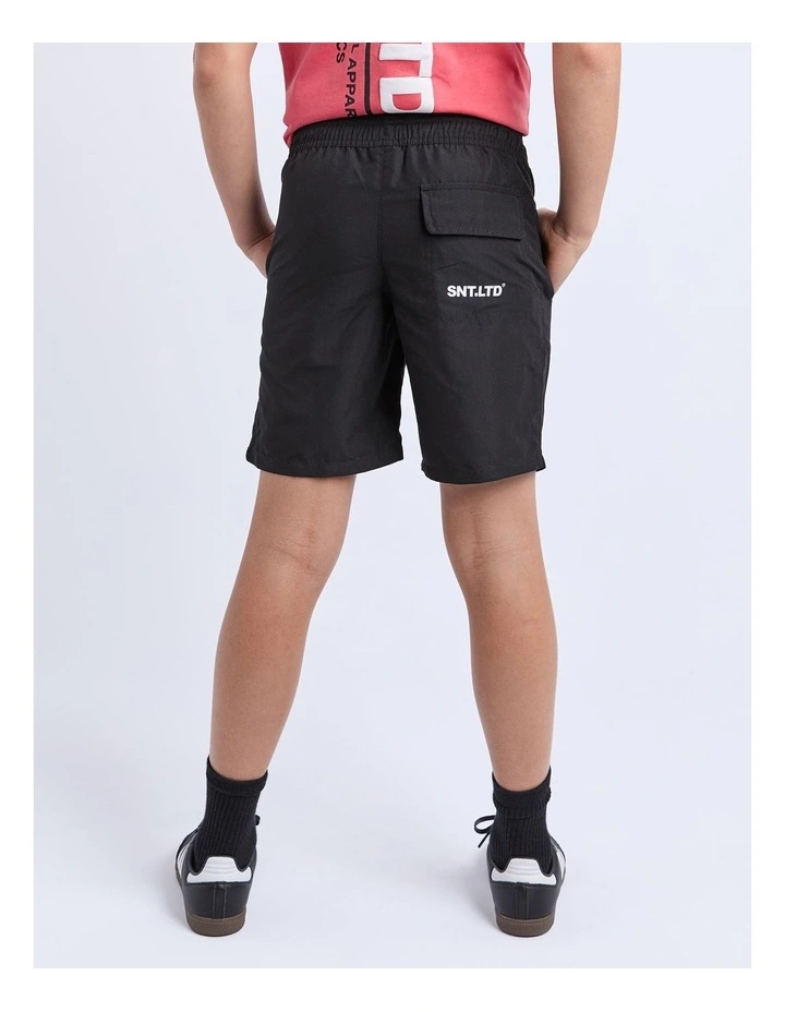 Pace Short (8-16Years) in Black image 3